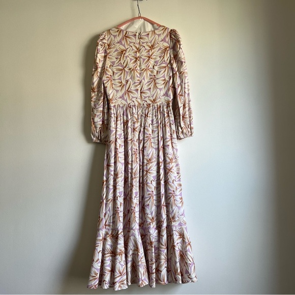 Jonathan Simkhai Ella Dress in Lilac Print - Picture 12 of 16